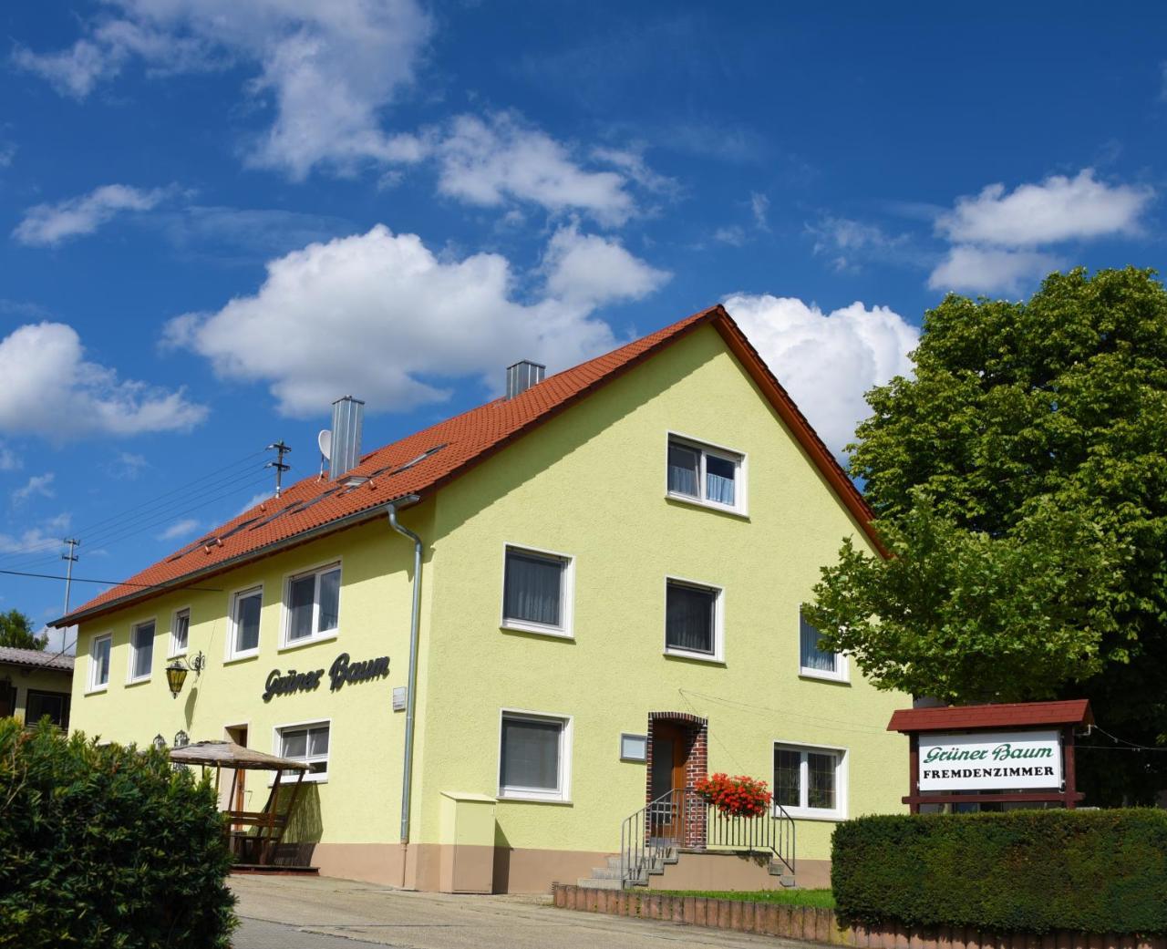 Bed and Breakfast Grüner Baum Langenau Exterior foto